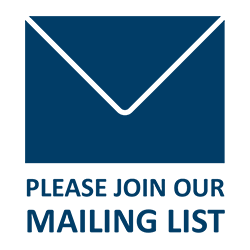 Please join our mailing list button